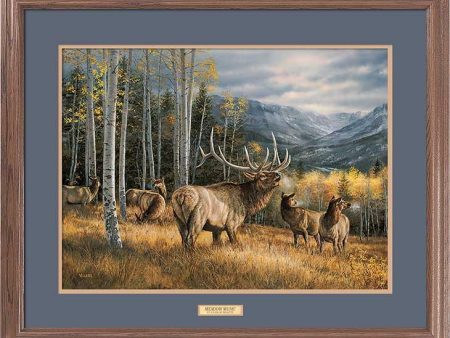 Meadow Music—Elk - Personalized Framed Print Online