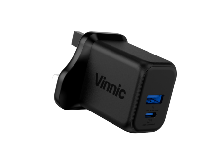 Vinnic FERNOW 33W PD QC 2 ports Charger Online