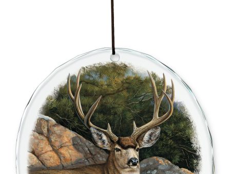 Rocky Outcrop-Mule Deer - Suncatcher Sale