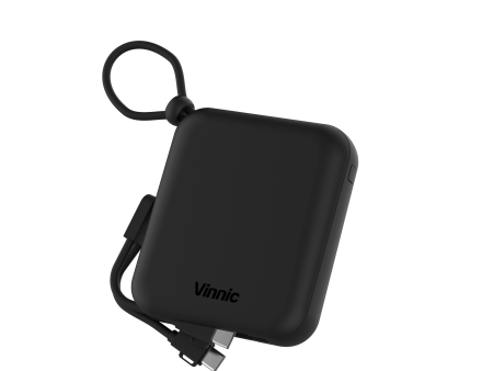 Vinnic DAMAVAND PLUS 10,000mAh Built-in Type-C Cable Powerbank Fashion