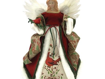 Cardinal Angel - 16  Tree Topper Online Sale