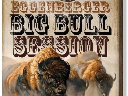 Big Bull Session - Personalized Wrapped Canvas Online