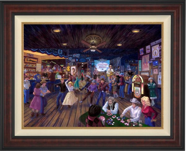 Hank s Honky Tonk - Limited Edition Canvas Hot on Sale