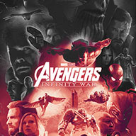 Avengers: Infinity War Noir Variant Discount